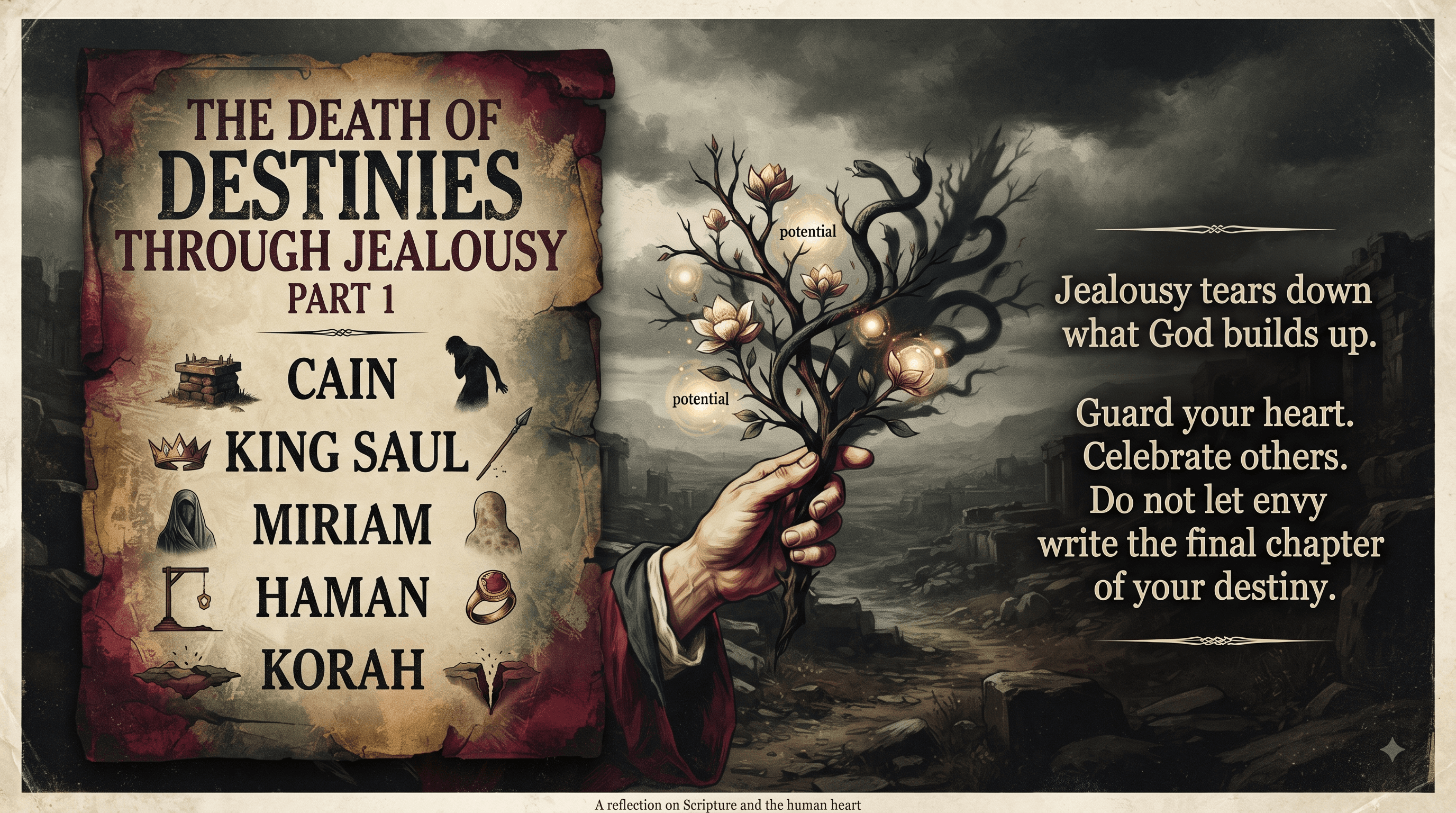 The Death of Destinies through Jealousy Part 1