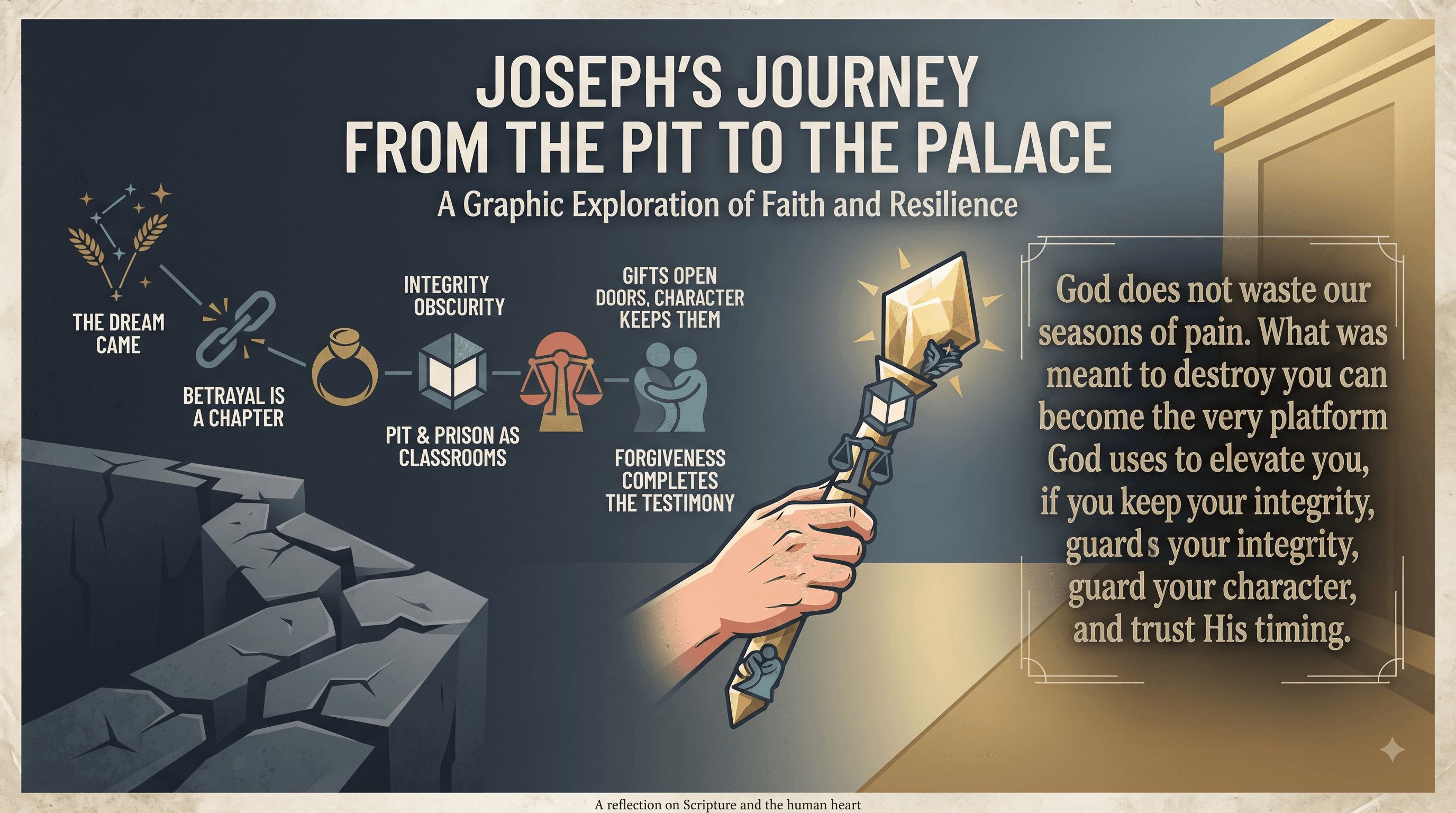 Joseph’s Journey from the Pit to the Palace