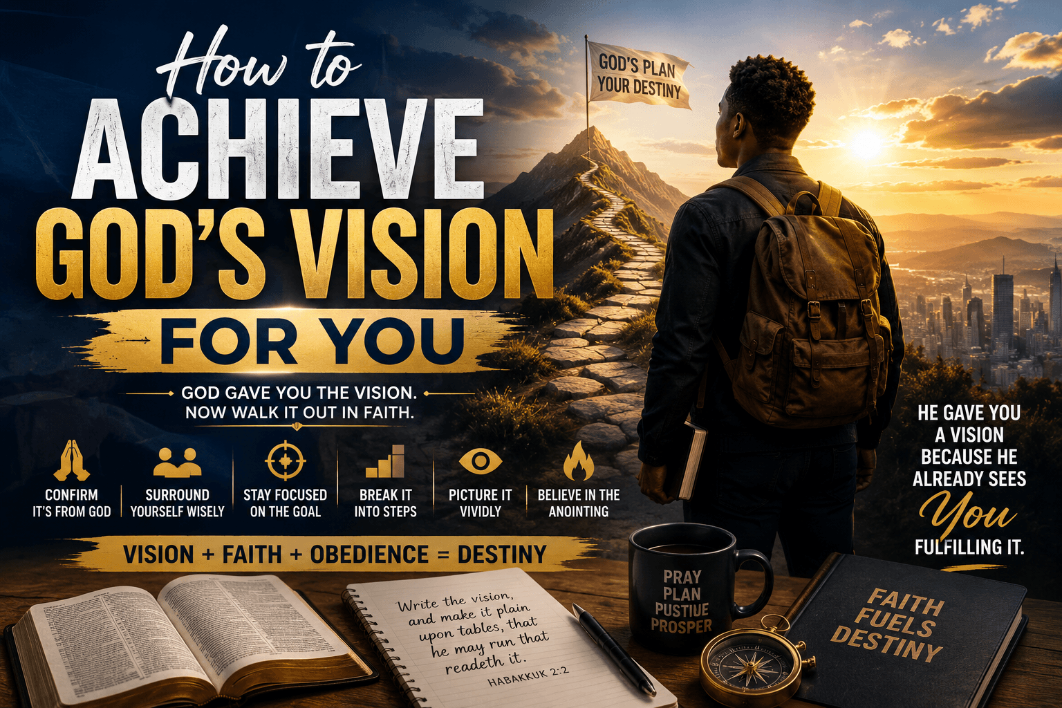 How to Achieve God’s Vision for You