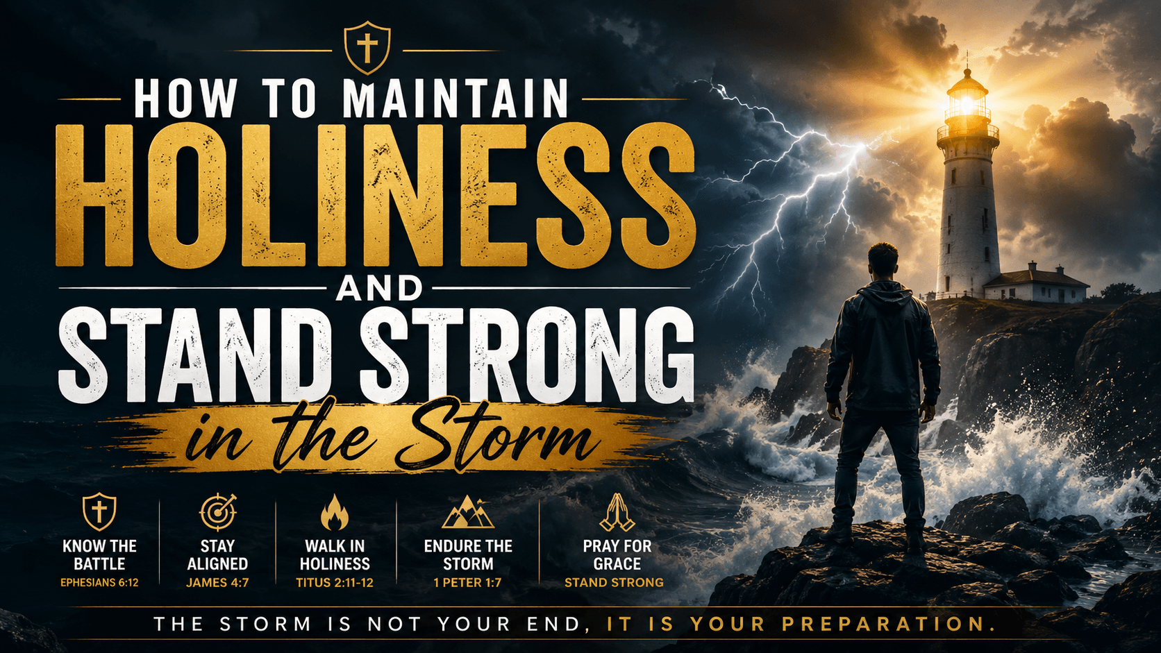 How to Maintain Holiness and Stand Strong in the Storm