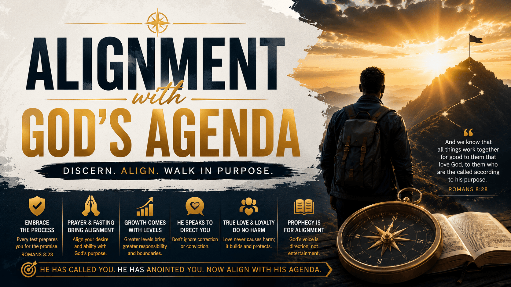 Alignment with God's Agenda